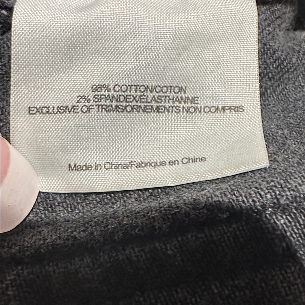 Tory Burch Black Straight Leg Jeans - Picture 9 of 10